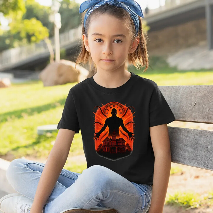 Dům Věčný - pro fanoušky seriálu Stranger Things - dětské tričko s potiskem