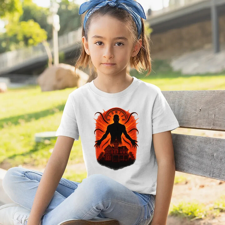Dům Věčný - pro fanoušky seriálu Stranger Things - dětské tričko s potiskem