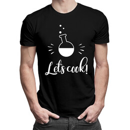 Let's cook - pánské tričko s potiskem