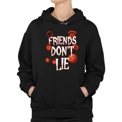 Friends don't lie– pro fanoušky seriálu Stranger Things - dámská mikina s potiskem