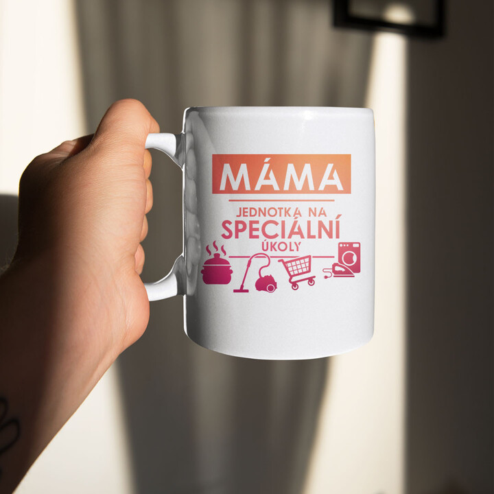 Máma - jednotka na speciální úkoly - hrnek