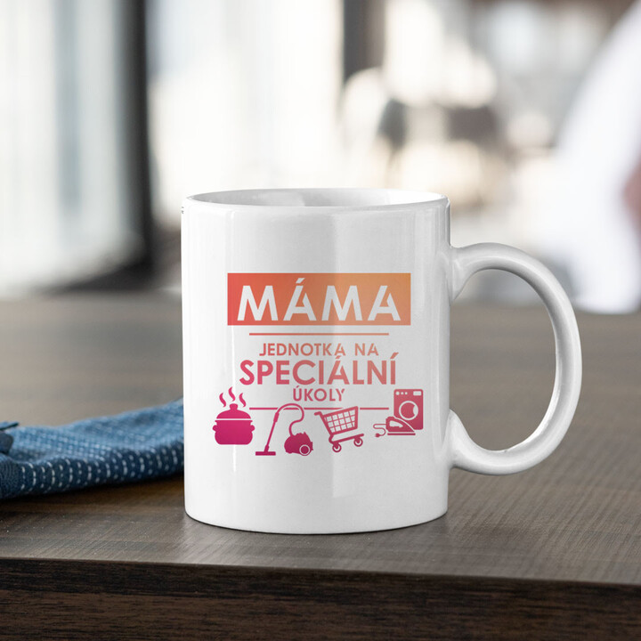 Máma - jednotka na speciální úkoly - hrnek