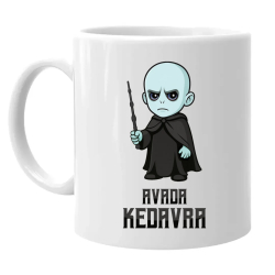 Avada Kedavra - pro fanoušky série Harry Potter - hrnek s potiskem