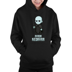 Avada Kedavra - pro fanoušky série Harry Potter - dětská mikina s kapucí