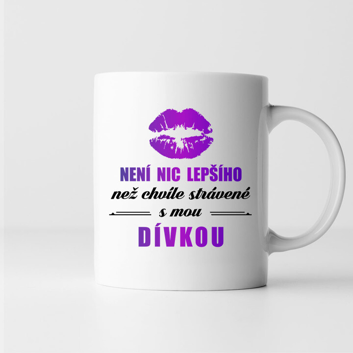 Chvíle strávené s mou dívkou - hrnek