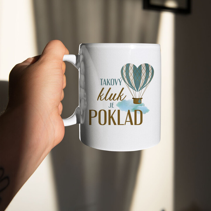 Takový kluk je poklad - hrnek