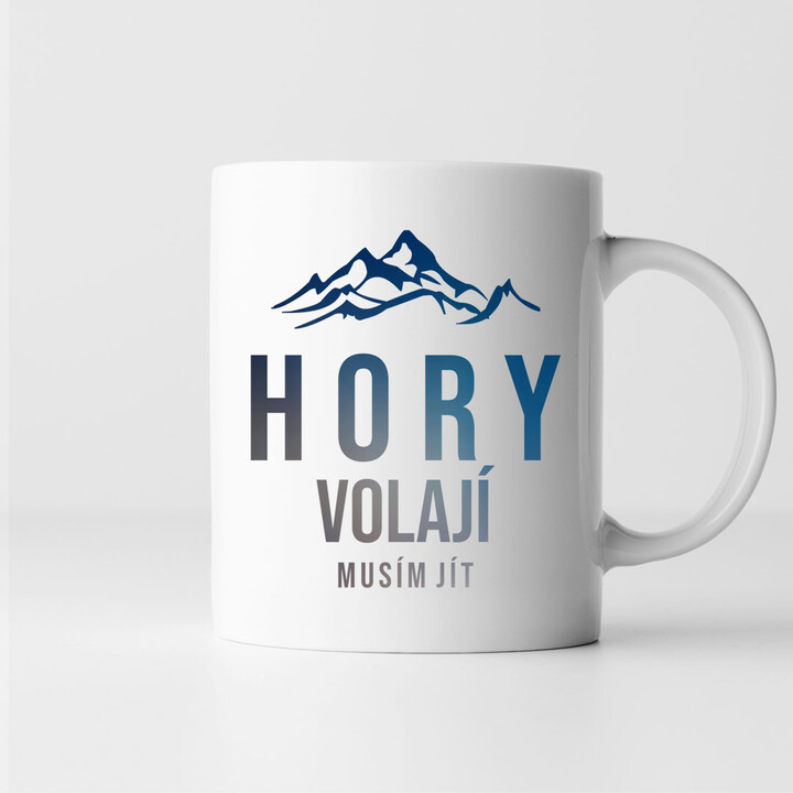 Hory volají - musím jít - hrnek