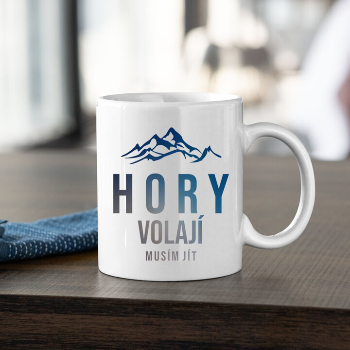 Hory volají - musím jít - hrnek