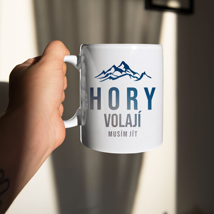 Hory volají - musím jít - hrnek