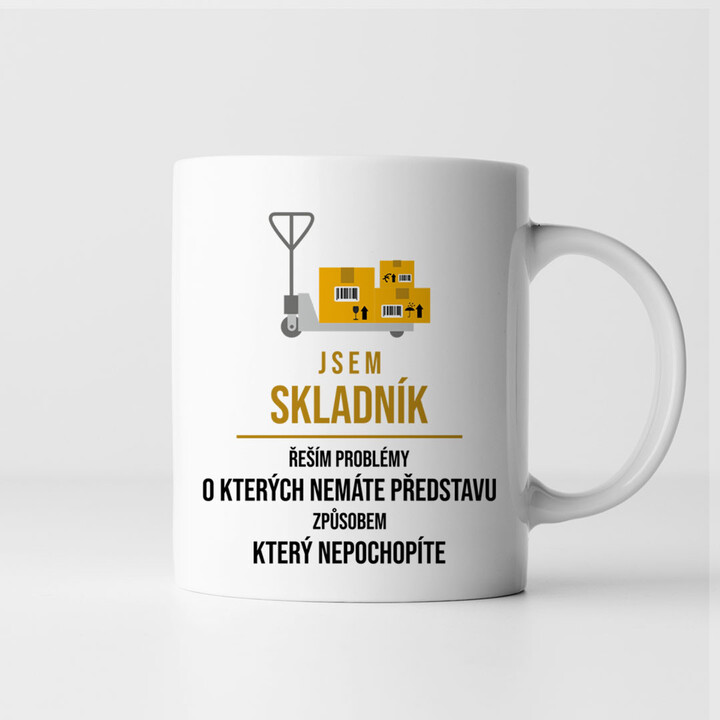 Jsem skladník - řeším problémy - hrnek