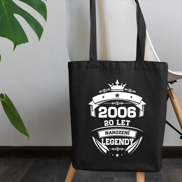 2006 Narození legendy 20 let - taška s potiskem