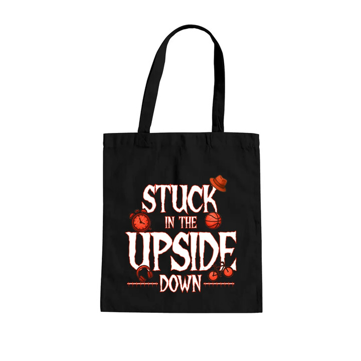Stuck in the upside down - pro fanoušky seriálu Stranger Things - taška s potiskem