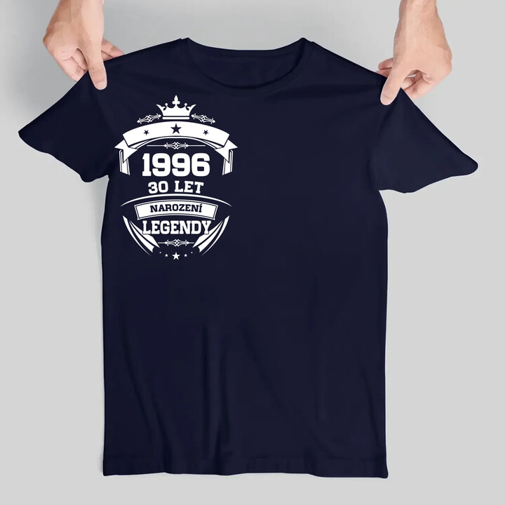 1996 Narození legendy 30 let - pánské tričko s potiskem