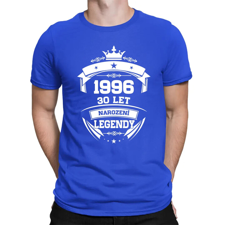 1996 Narození legendy 30 let - pánské tričko s potiskem