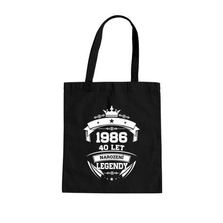 1986 Narození legendy 40 let - taška s potiskem