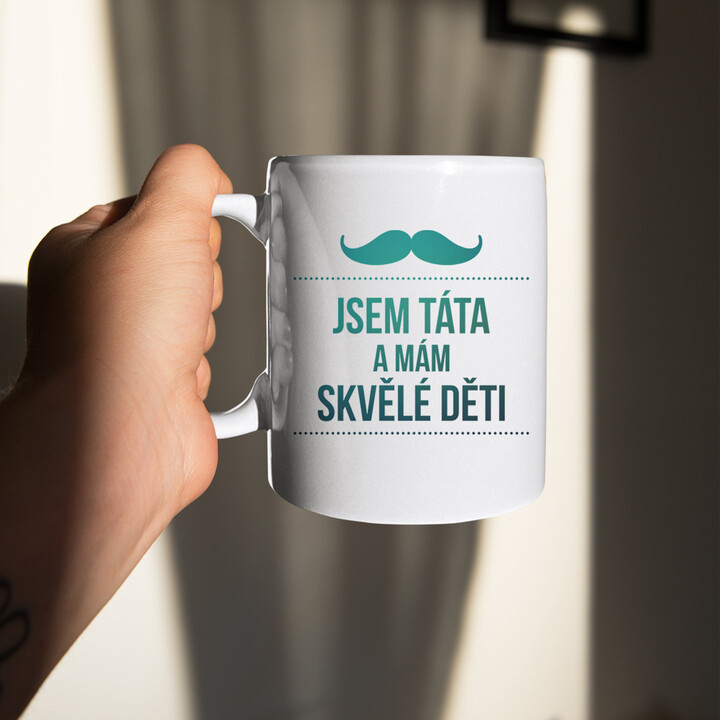 Jsem táta a mám skvělé děti - hrnek