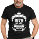 1976 Narození legendy 50 let - pánské tričko s potiskem