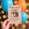 Hodně štěstí v nové práci, zrádče - blahopřání k dárku