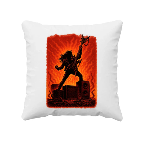 Eddie - pro fanoušky seriálu Stranger Things - polštář s potiskem