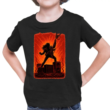 Eddie - pro fanoušky seriálu Stranger Things - dětské tričko s potiskem