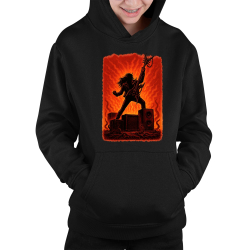 Eddie - pro fanoušky seriálu Stranger Things - dětská mikina s kapucí