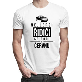 Nejlepší řidiči se rodí v červnu - pánská trička  s potiskem