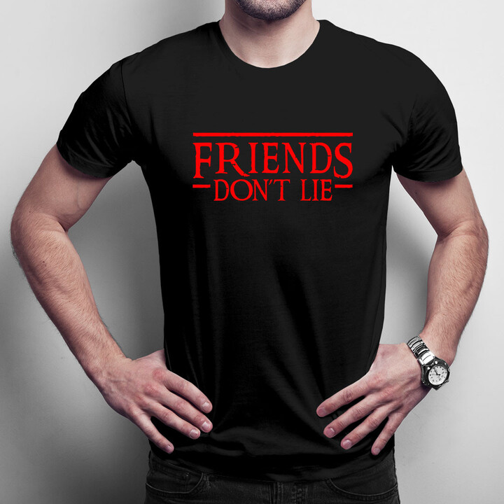 Friends don't lie - pánské tričko s potiskem