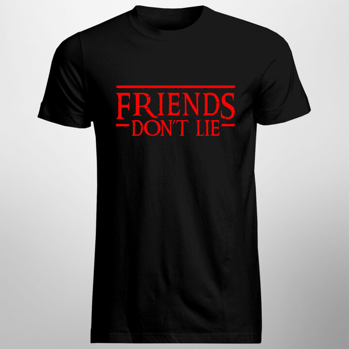 Friends don't lie - pánské tričko s potiskem