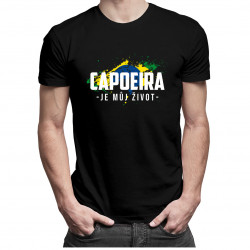 Capoeira je můj život - pánské tričko s potiskem