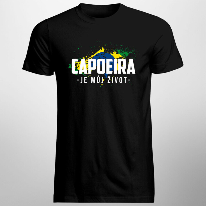 Capoeira je můj život - pánské tričko s potiskem
