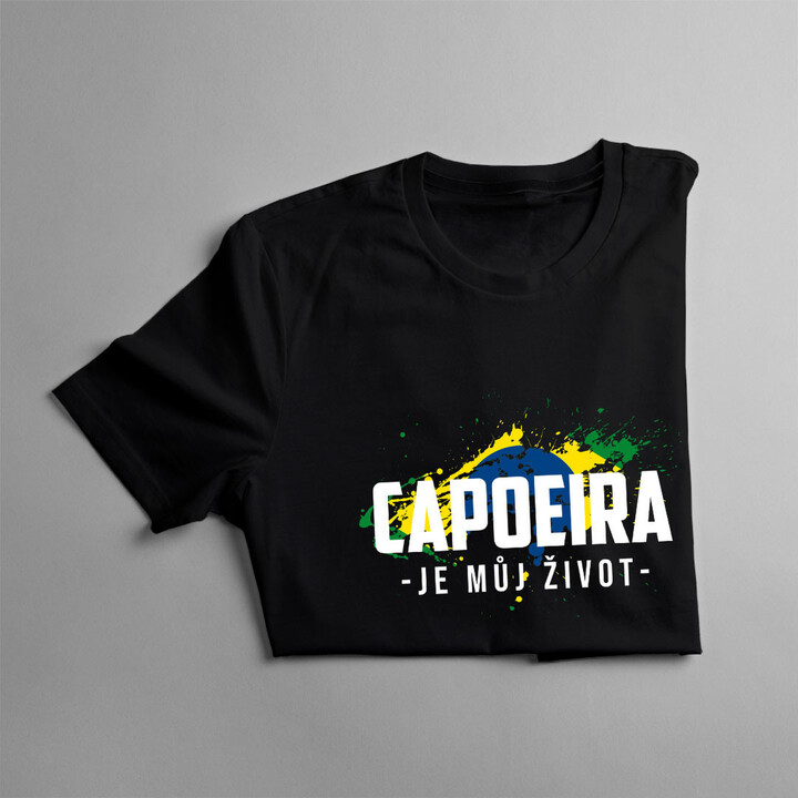 Capoeira je můj život - pánské tričko s potiskem