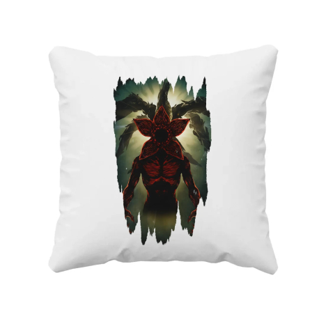 Demogorgon - pro fanoušky seriálu Stranger Things - polštář s potiskem