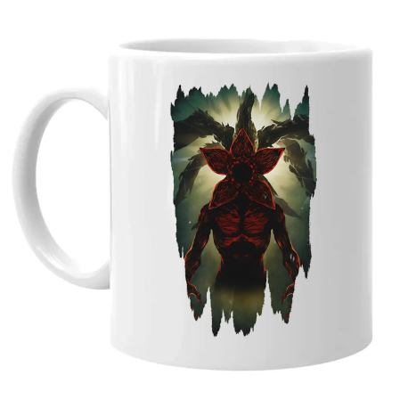 Demogorgon - pro fanoušky seriálu Stranger Things - hrnek s potiskem