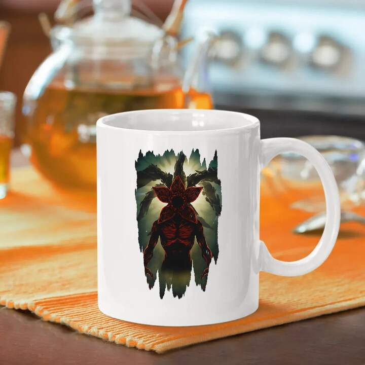 Demogorgon - pro fanoušky seriálu Stranger Things - hrnek s potiskem