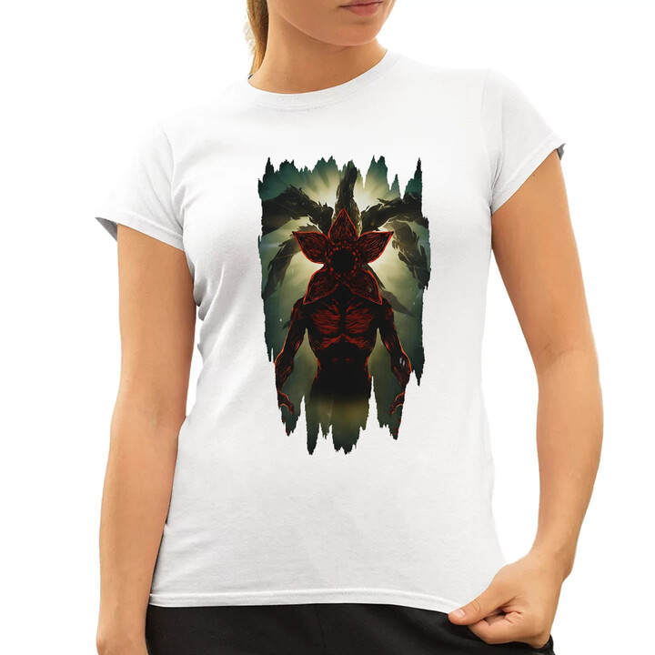Demogorgon - pro fanoušky seriálu Stranger Things  - dámské tričko s potiskem
