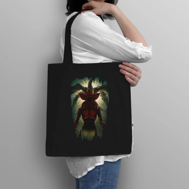 Demogorgon - pro fanoušky seriálu Stranger Things - taška s potiskem