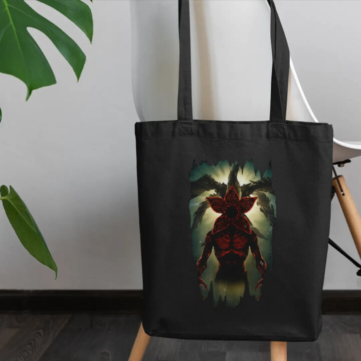 Demogorgon - pro fanoušky seriálu Stranger Things - taška s potiskem