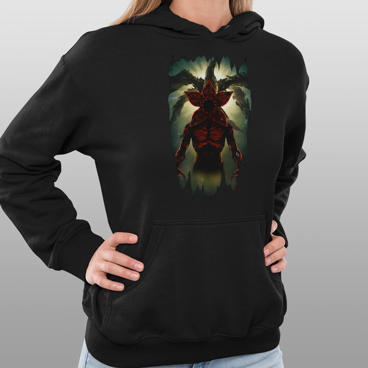 Demogorgon - pro fanoušky seriálu Stranger Things - dámská mikina s potiskem