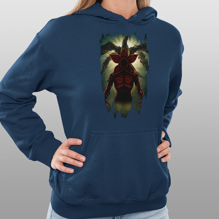 Demogorgon - pro fanoušky seriálu Stranger Things - dámská mikina s potiskem