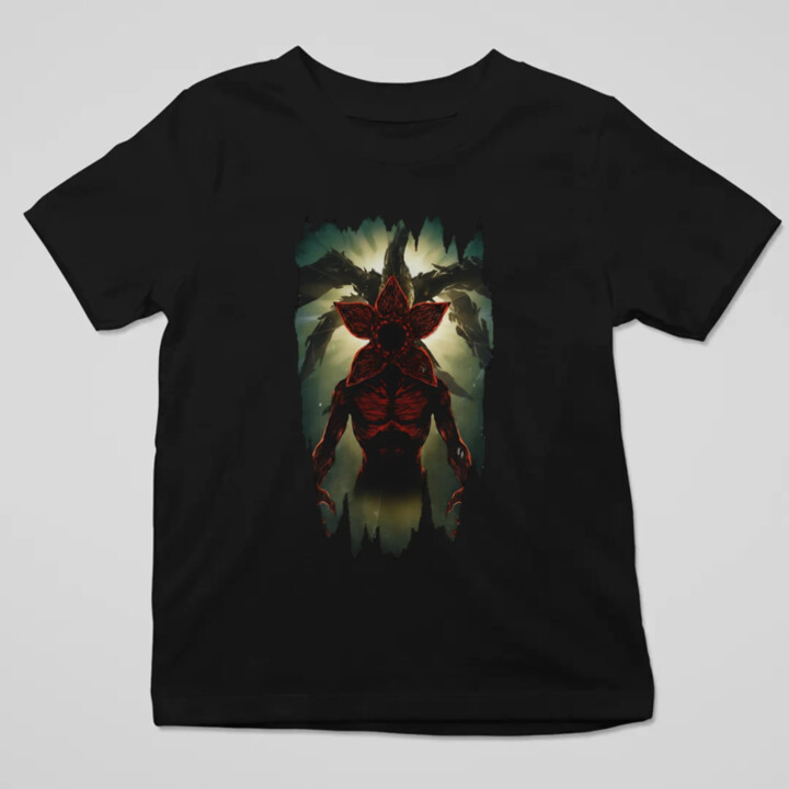 Demogorgon - pro fanoušky seriálu Stranger Things - dětské tričko s potiskem
