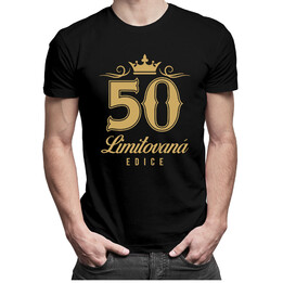 50 let - limitovaná edice - pánské tričko s potiskem
