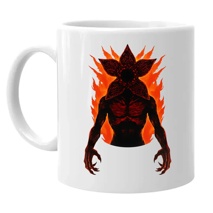 Demogorgon v2 - pro fanoušky seriálu Stranger Things - hrnek s potiskem