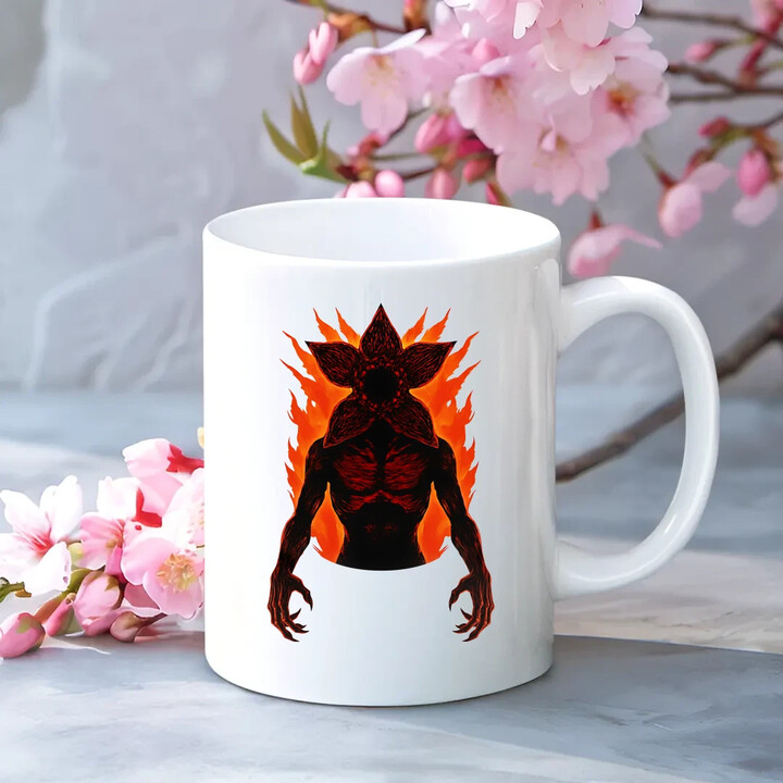 Demogorgon v2 - pro fanoušky seriálu Stranger Things - hrnek s potiskem