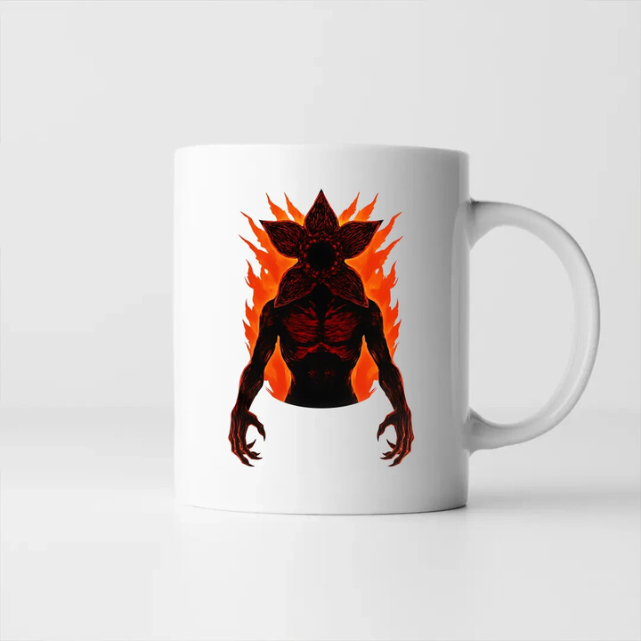 Demogorgon v2 - pro fanoušky seriálu Stranger Things - hrnek s potiskem