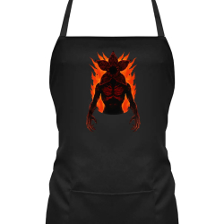 Demogorgon v2 - pro fanoušky seriálu Stranger Things - zástěra s potiskem