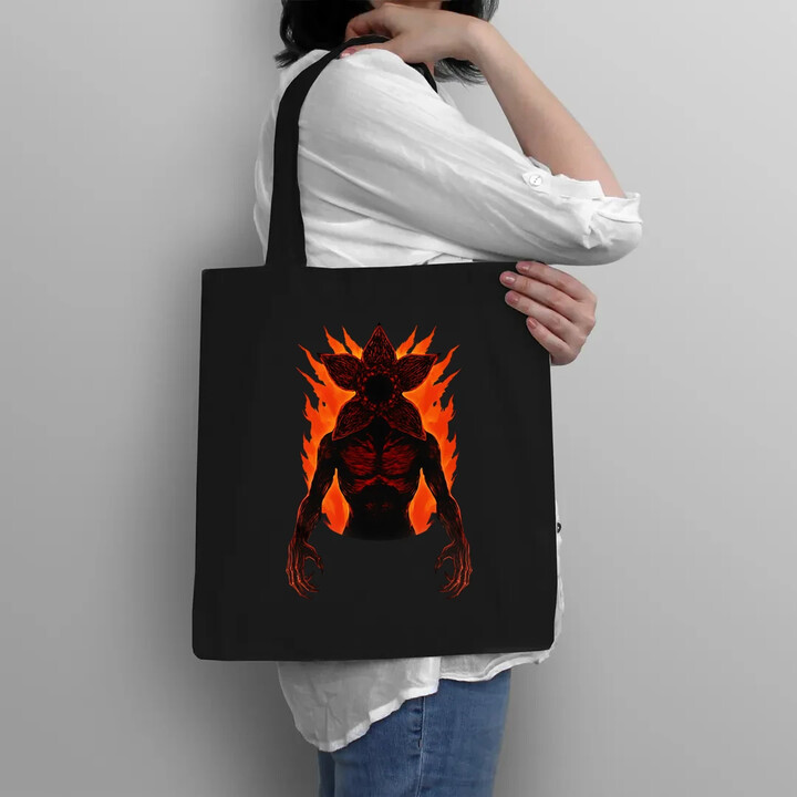 Demogorgon v2 - pro fanoušky seriálu Stranger Things - taška s potiskem