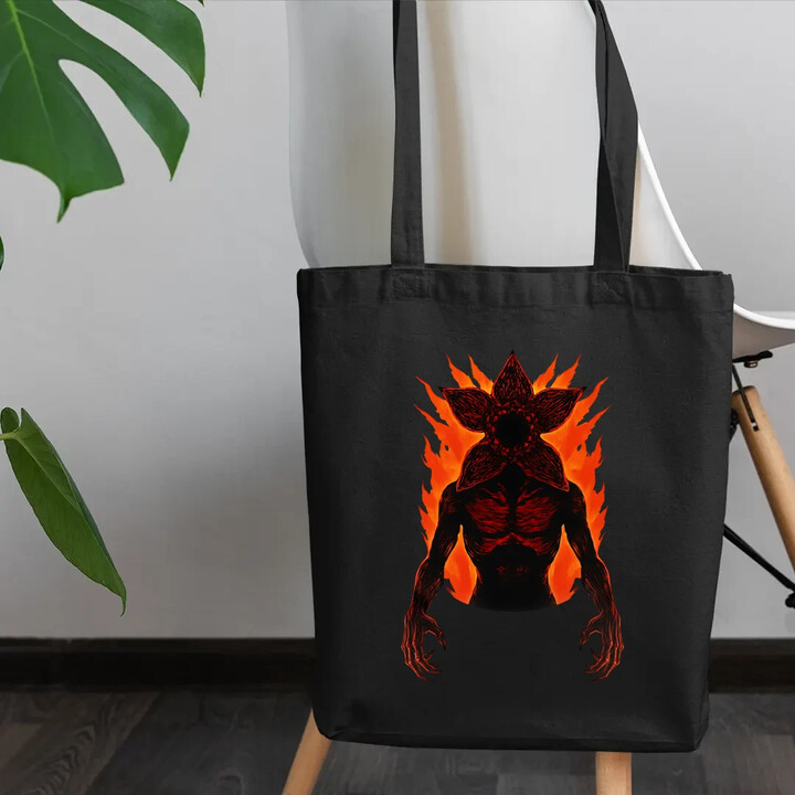 Demogorgon v2 - pro fanoušky seriálu Stranger Things - taška s potiskem