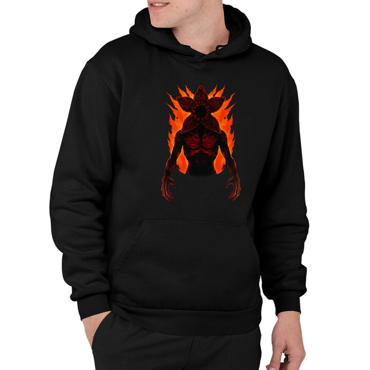 Demogorgon v2 - pro fanoušky seriálu Stranger Things - pánská mikina s potiskem