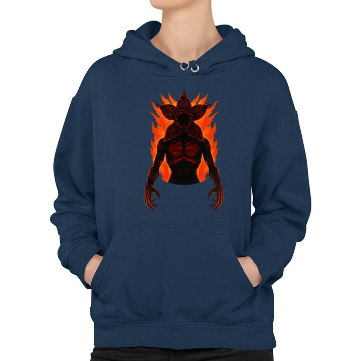 Demogorgon v2 - pro fanoušky seriálu Stranger Things - dámská mikina s potiskem