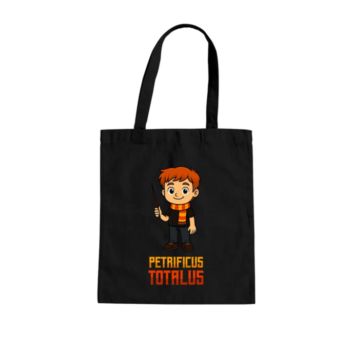 Petrificus Totalus - Ron Weasley - taška s potiskem pro fanoušky série Harry Potter